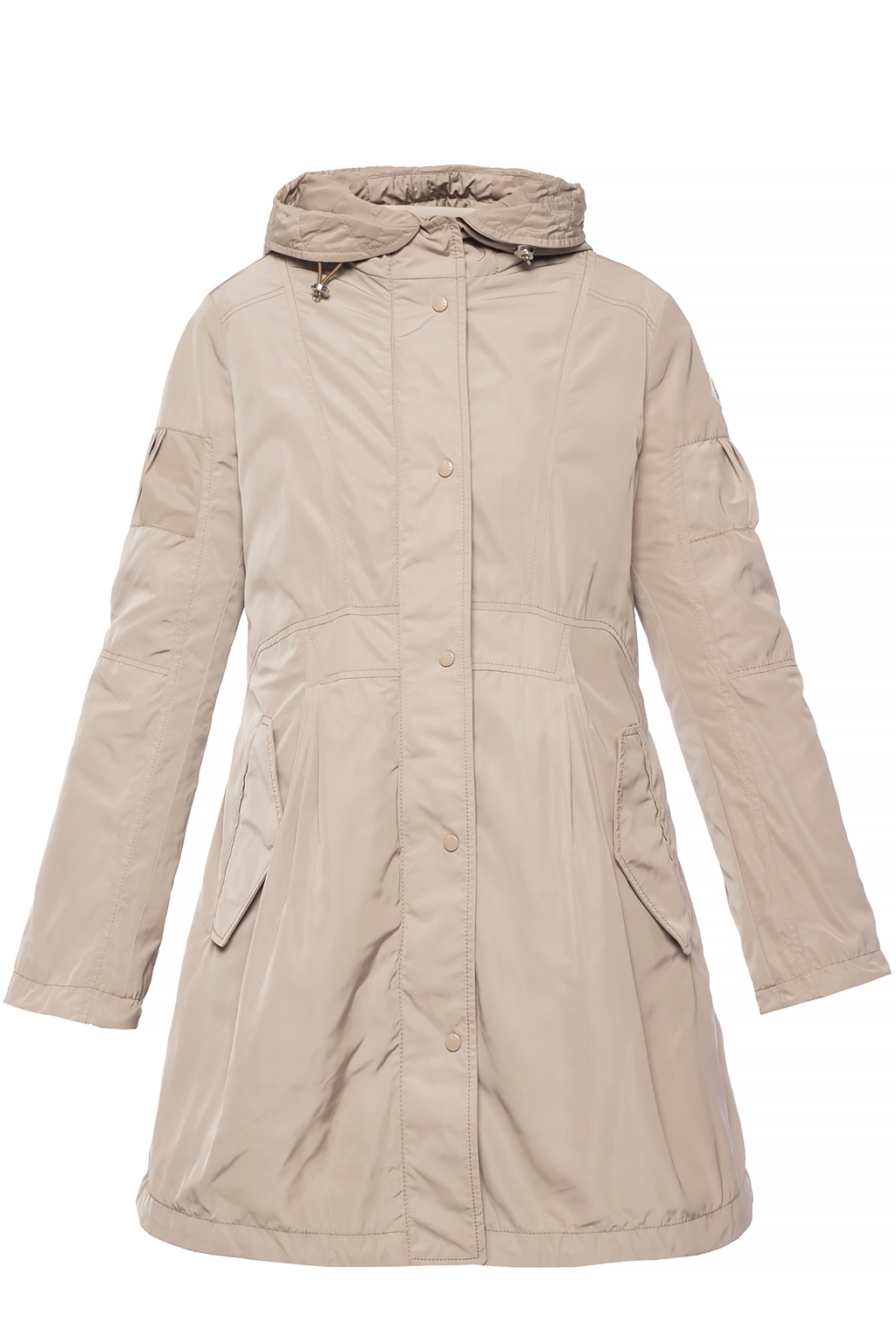 Beige 'Tarawa' jacket with ruffles Moncler - Vitkac Italy